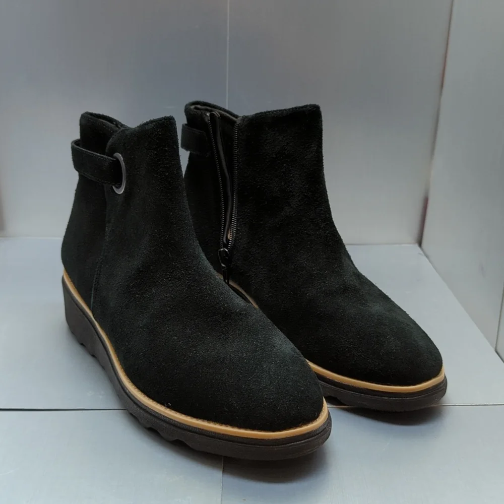 BNWT Clark Addiy Kara Ankle shoes Black / 6M - Picture 3 of 11